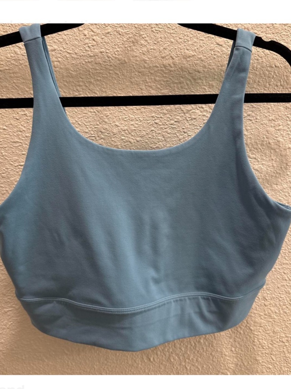 Nike Dri-FIT Light Blue yoga top